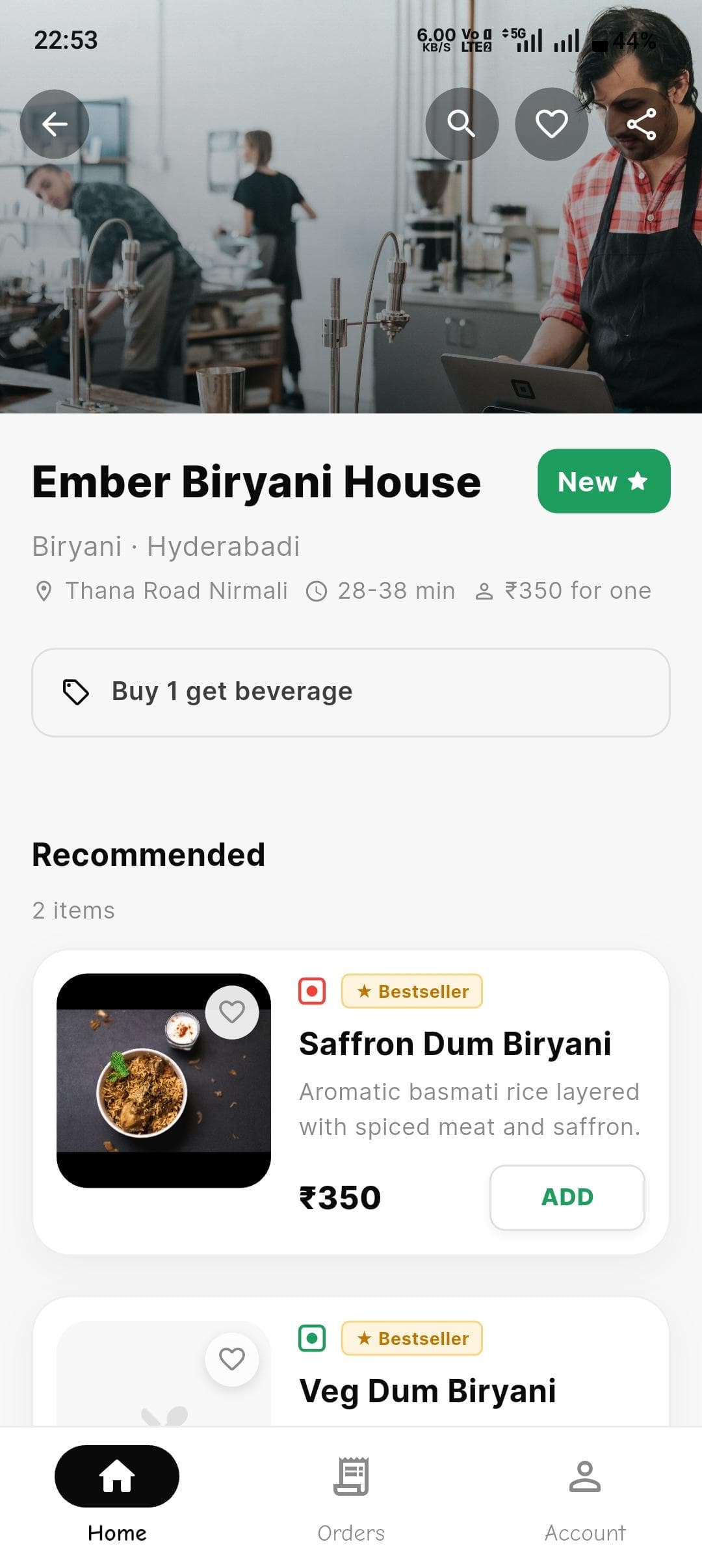 Indivio Food & Mart App Preview